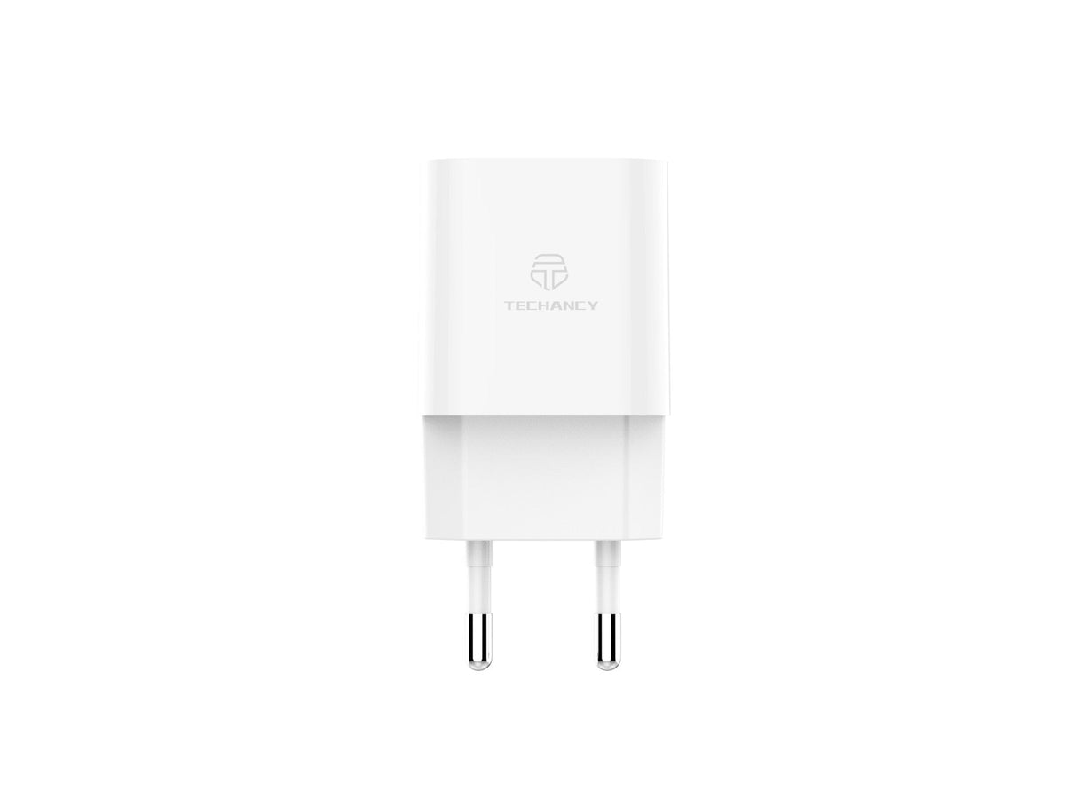 Techancy USB-Väggladdare – 2× USB, 5V/2,4A